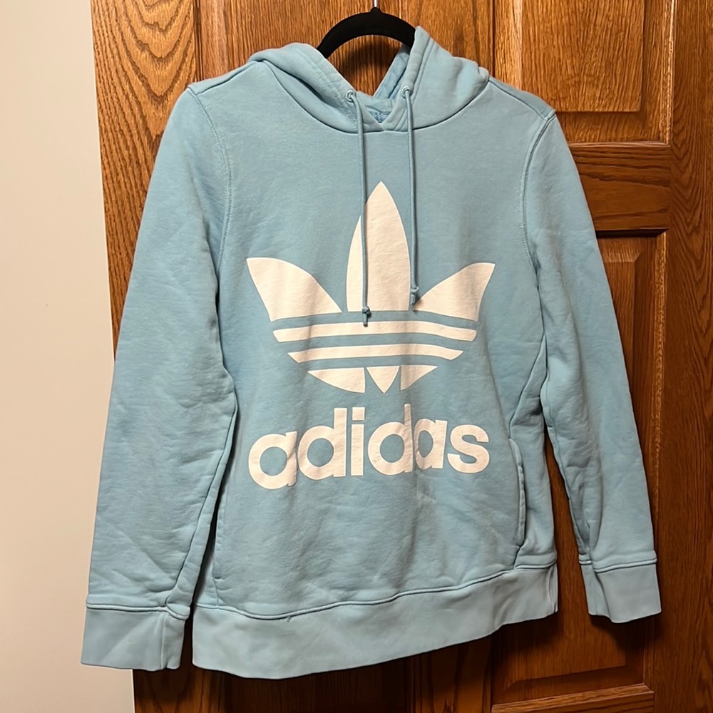 Blue Adidas Hoodie